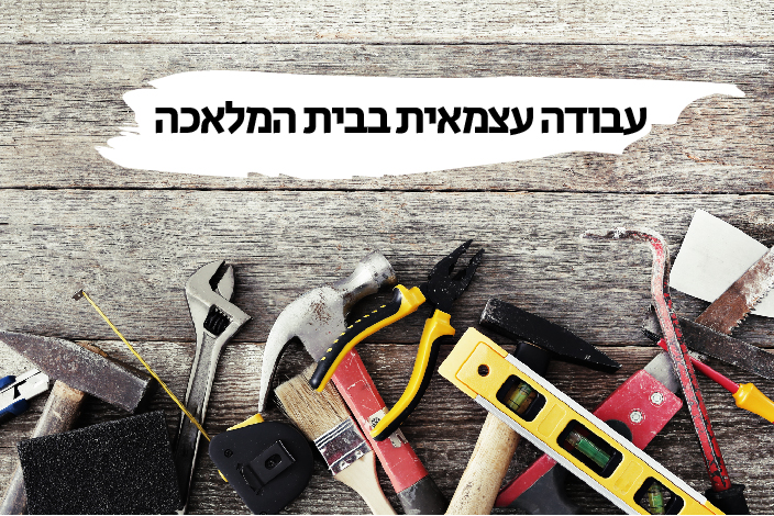 עבודה עצמית בבית המלאכה מספר   25.4